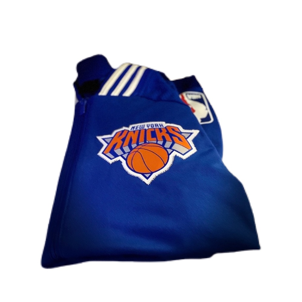 NBA Adidas New York Knicks Track Jacket - Size M